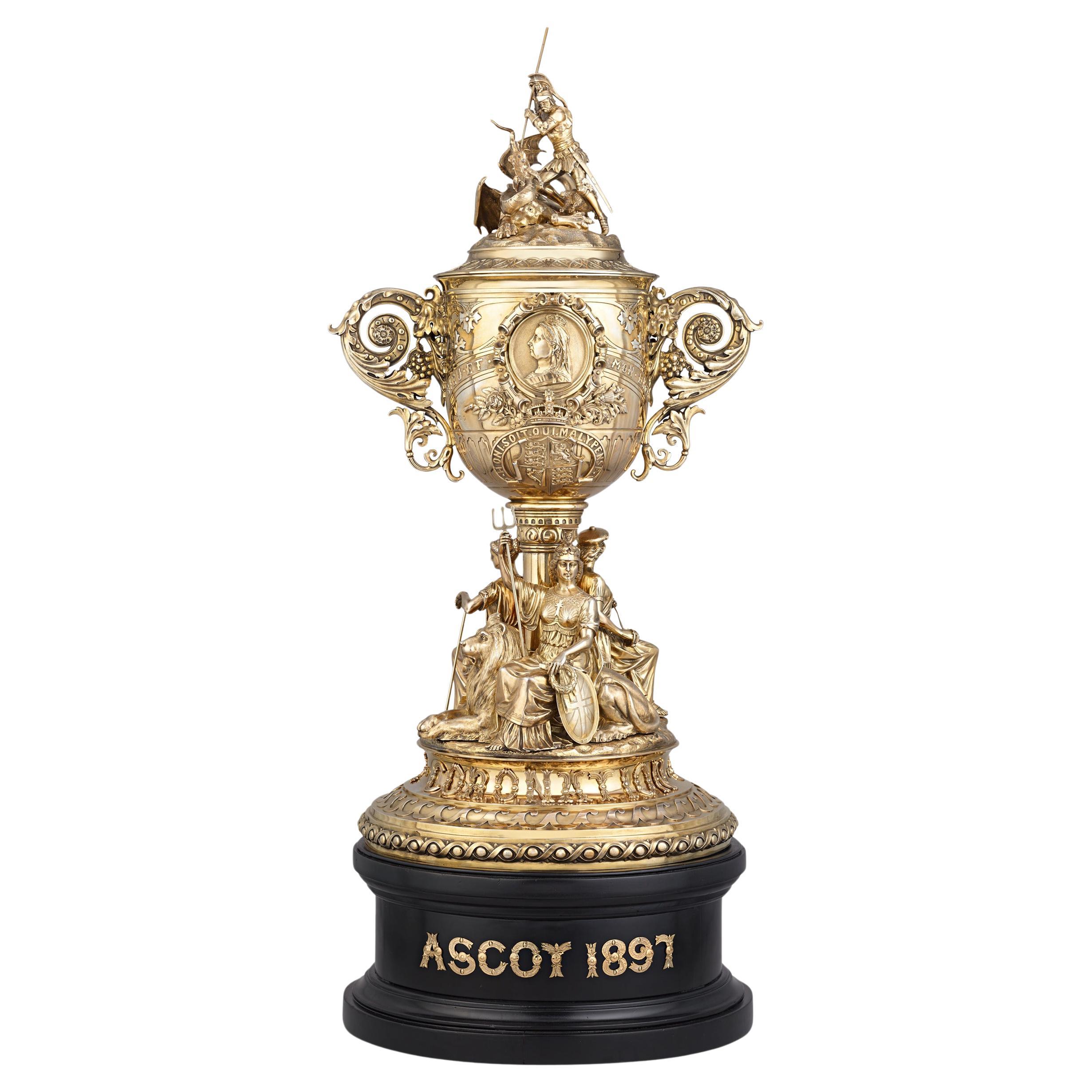 Le trophée Rothschild 1897 Ascot Cup en vente