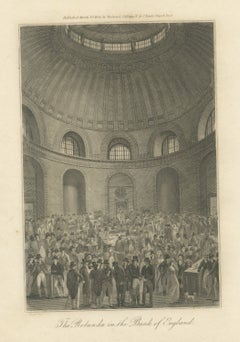The Rotunda in the Bank of England, London, 1804