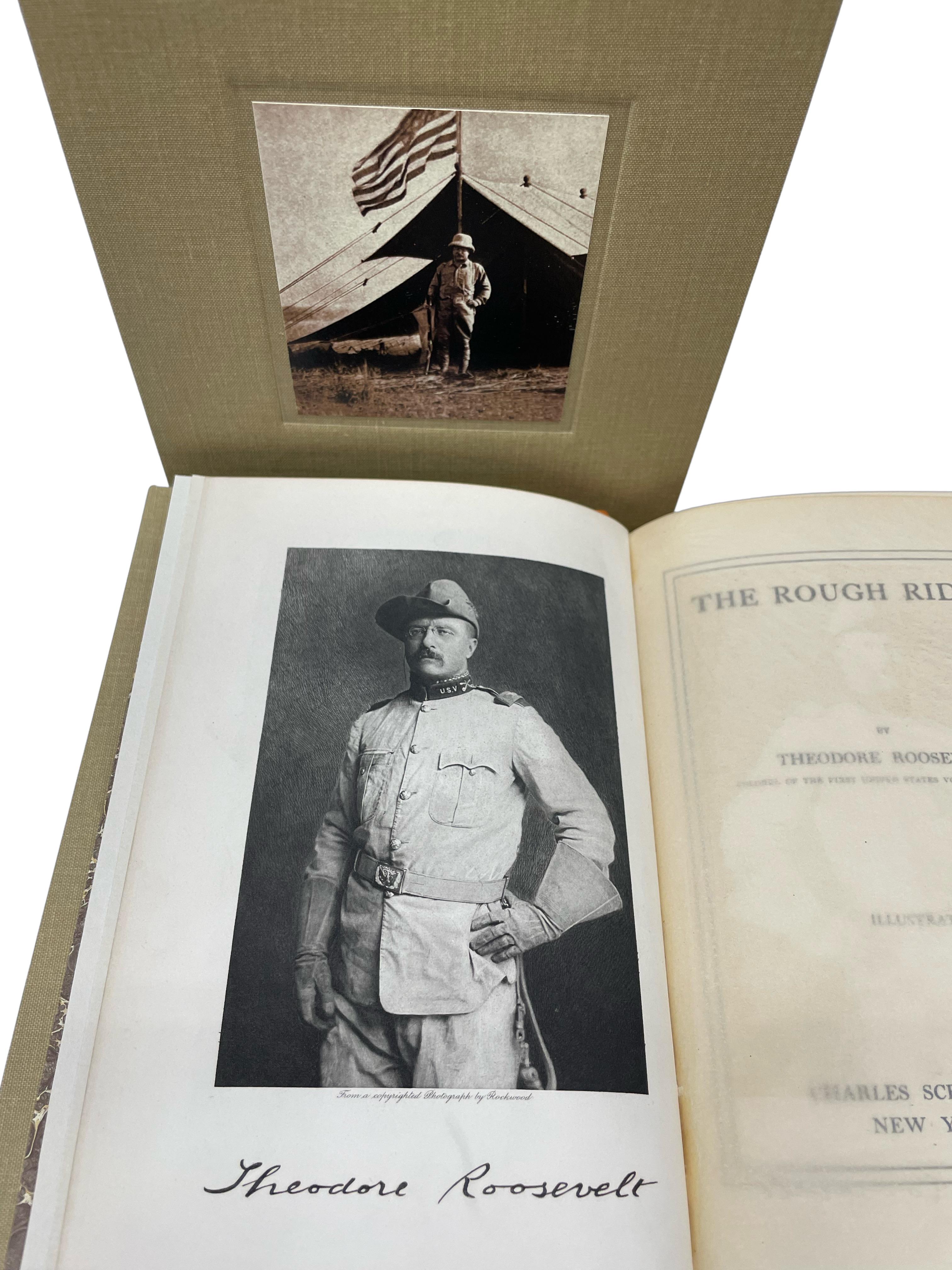 Paper Rough Riders by Theodore Roosevelt, First Edition, 1899