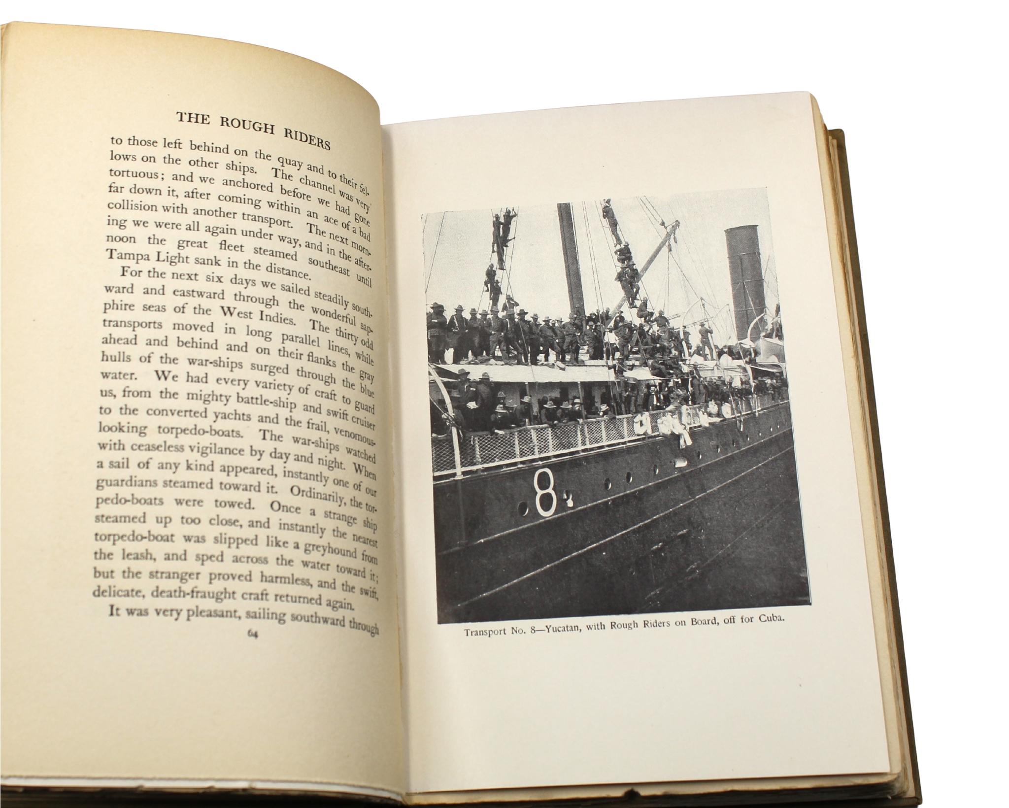 The Rough Riders by Theodore Roosevelt, First Edition, in Original Boards, 1899 For Sale 6