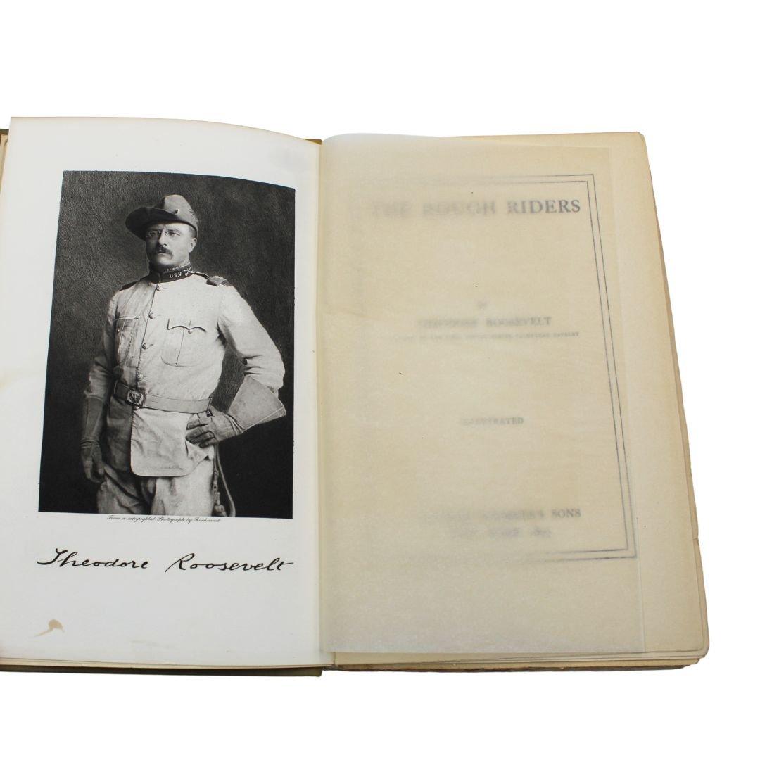 The Rough Riders by Theodore Roosevelt, First Edition, in Original Boards, 1899 In Good Condition In Colorado Springs, CO
