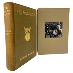 Antique The Rough Riders by Theodore Roosevelt, First Edition, in Original Boards, 1899