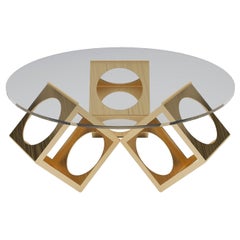 The Round Box Table Designed by Laurie Beckerman