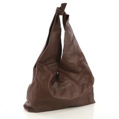 The Row Bindle Knot Hobo Leather