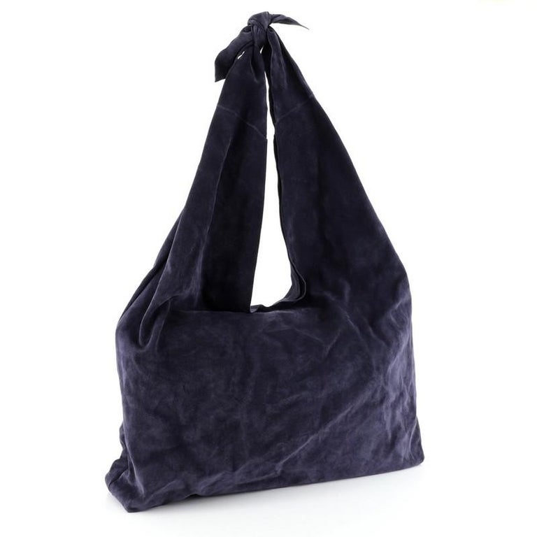 The Row Bindle Knot Hobo Suede at 1stDibs | the row bindle