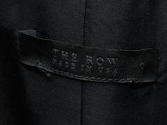 The Row Black Batwing Leather Jacket