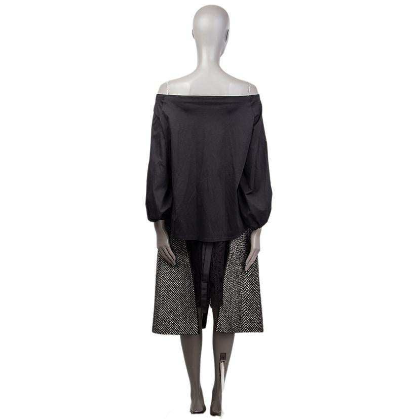 off the shoulder oversized shirt
