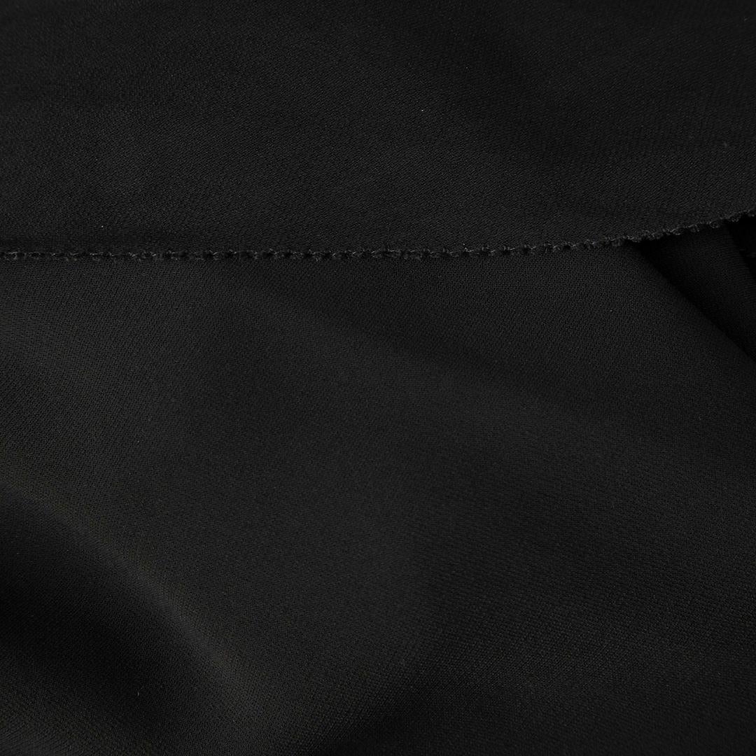 Nero The Row - Vestito nero con scollo a cappuccio - taglia M. in vendita