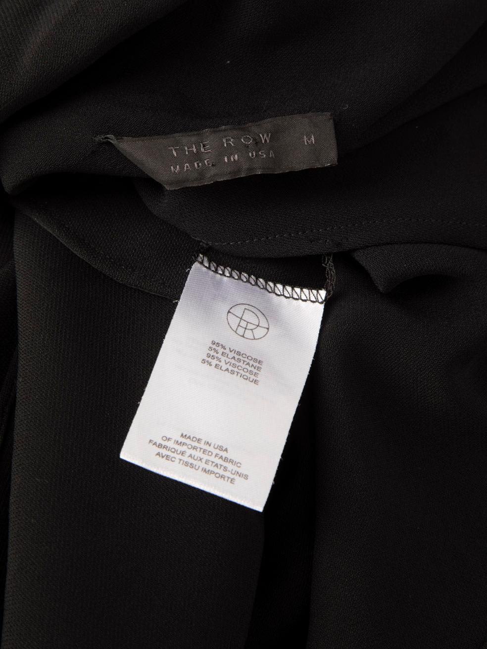 The Row - Vestito nero con scollo a cappuccio - taglia M. in vendita 3