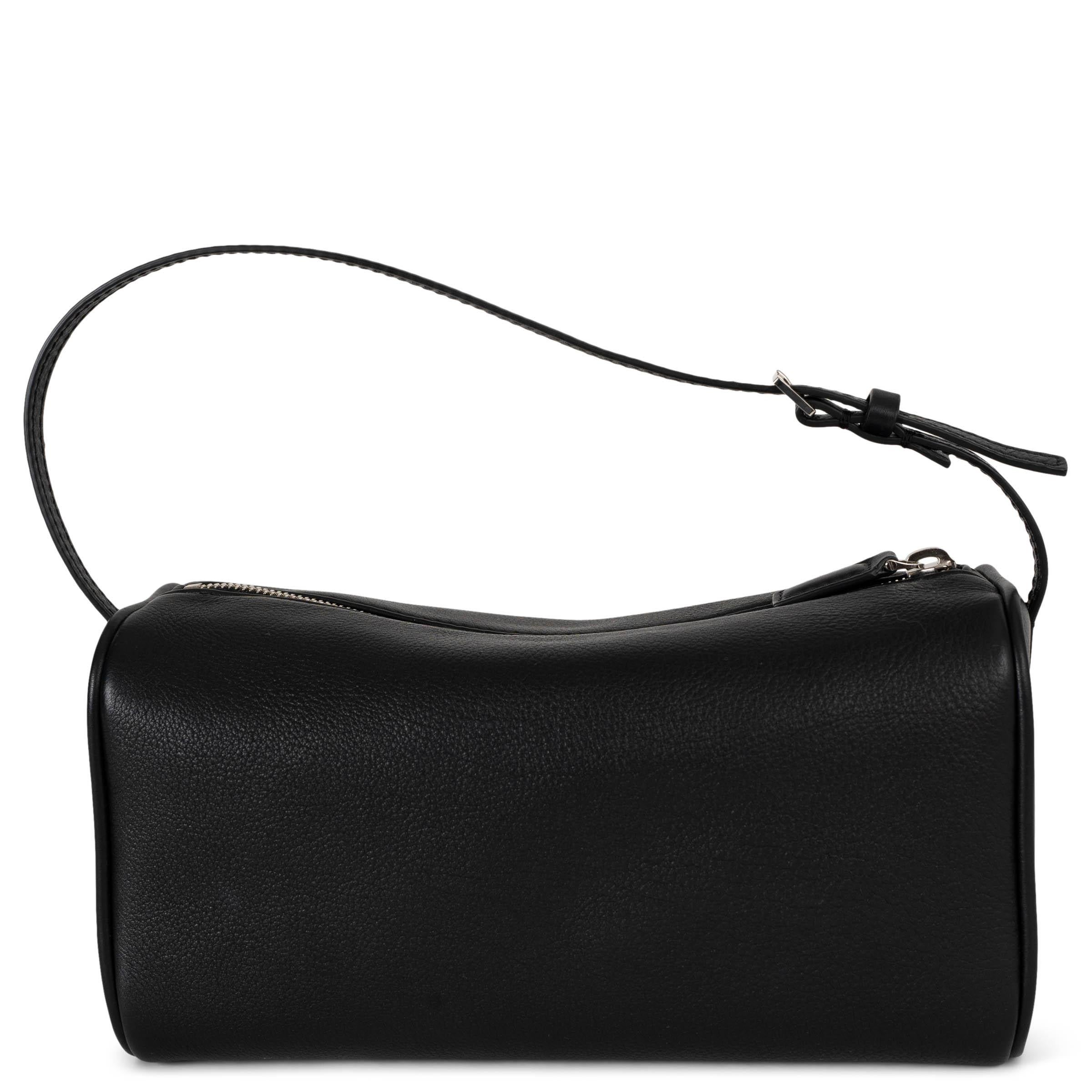 Bolso Pochette '90S' de piel granulada negra de THE ROW Negro