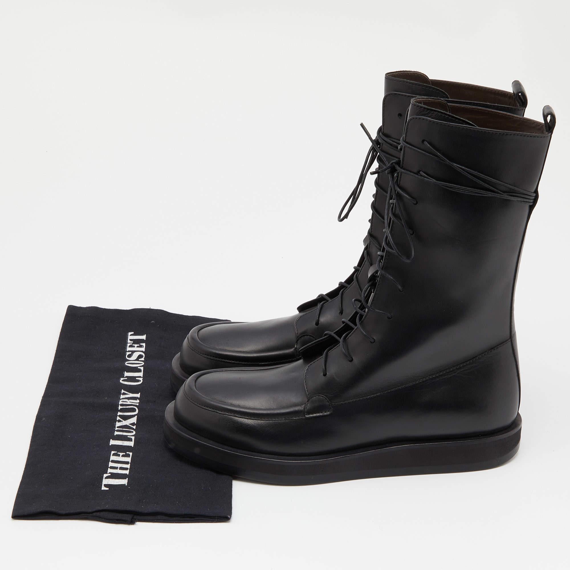 The row fara leather combat hotsell