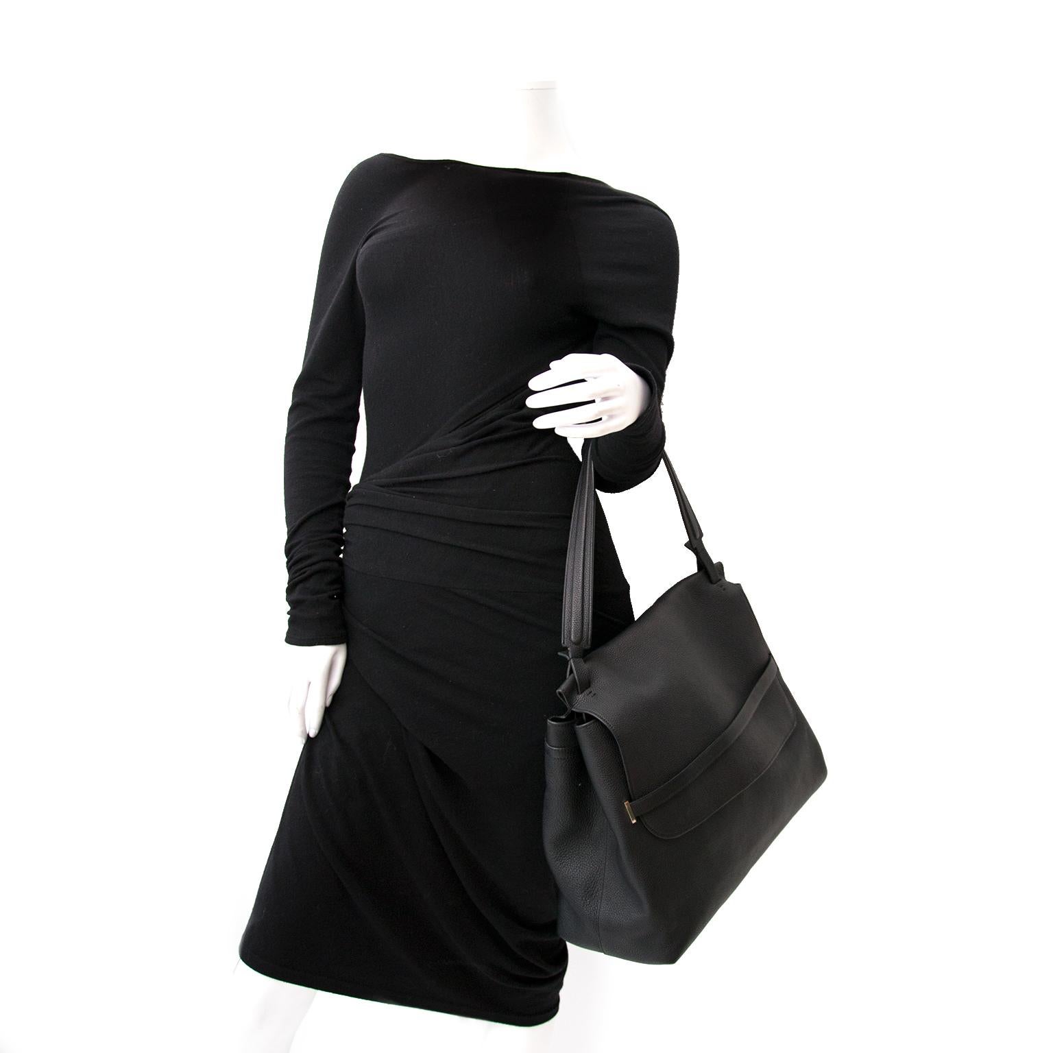 Women's The Row Black Leather Tote