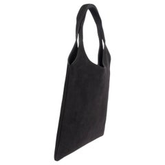 THE ROW black nubuck suede IRIS Tote Bag
