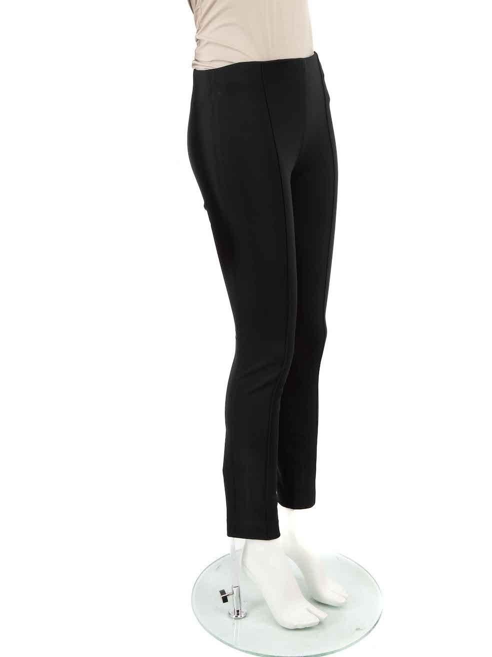 CONDITION is Good. Minor wear to leggings is evident. Light wear to the left centre front seam which has been partially re-stitched at the knee on this used The Row designer resale item.
 
 Details
 Black
 Viscose
 Leggings
 High rise
 Side zip