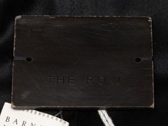 The Row Black Sheared Mink Wrap Jacket