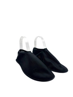 The Row Black Sheer Mesh Sock Ballet Flats, Italy, Size 38