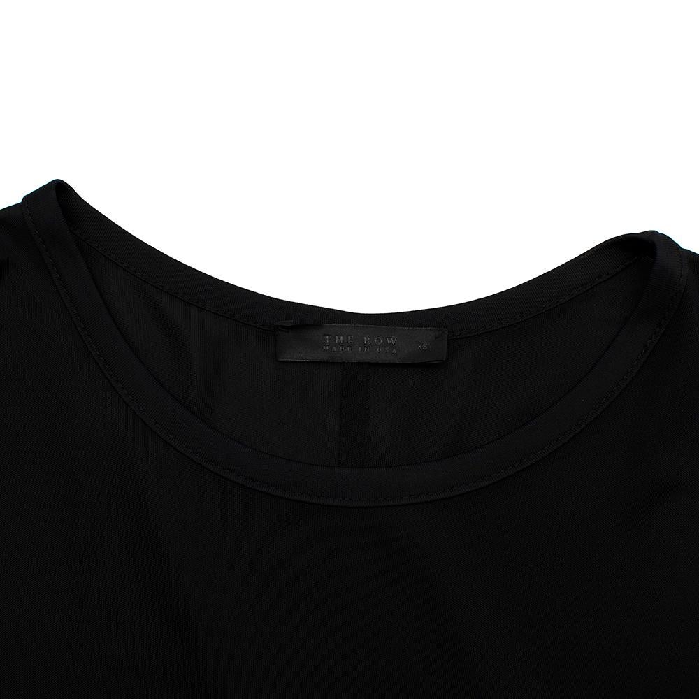 The Row Black Short Sleeve Maxi Dress - Size XS 3