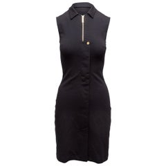 The Row Black Sleeveless Bodycon Dress