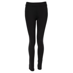 The Row Black Stretch Leggings Size M