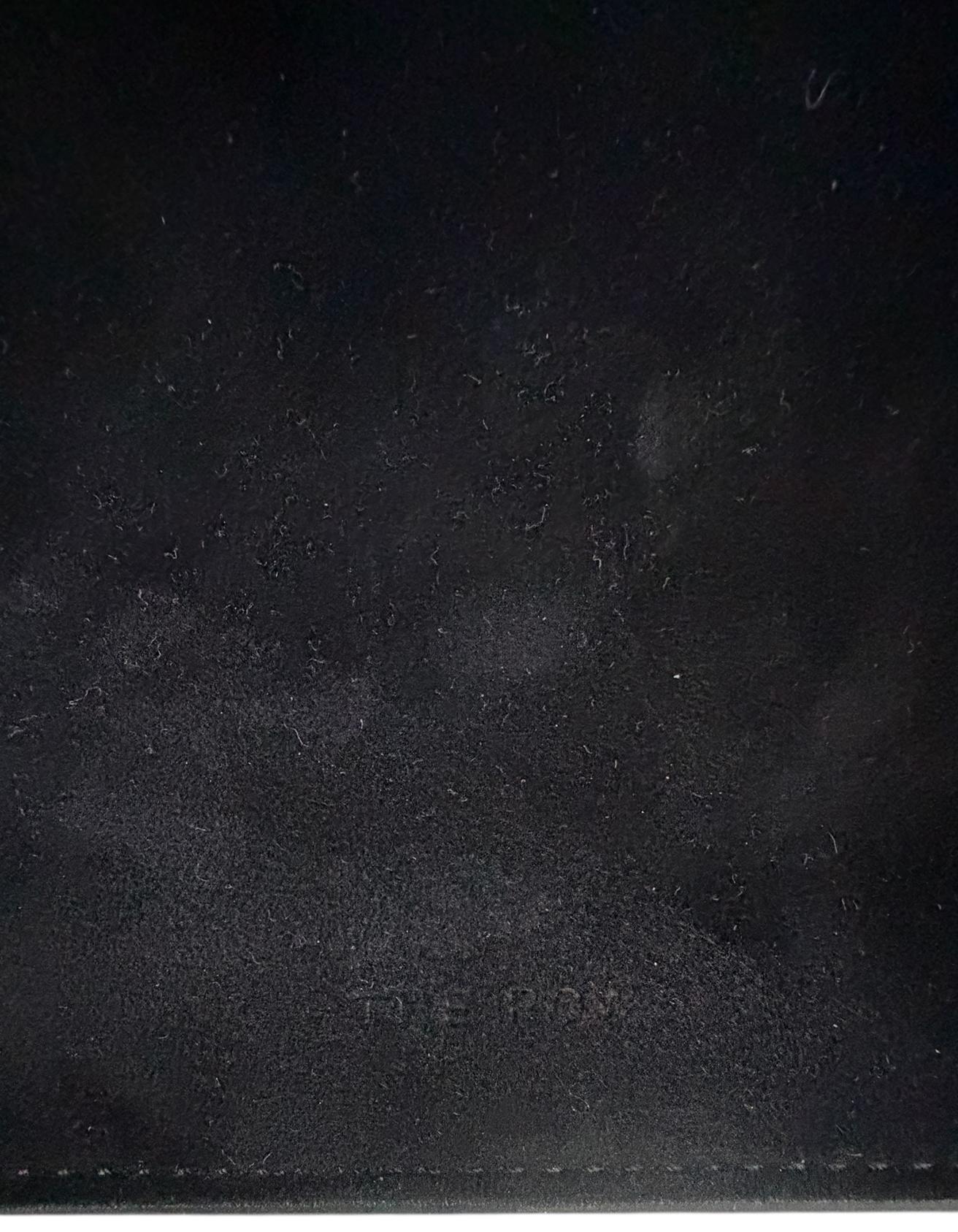 The Row Black Suede Soft Margaux 15 Tote Bag im Angebot 1