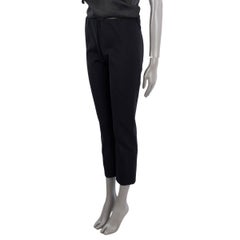THE ROW black WISTWORTH SLIM Pants L