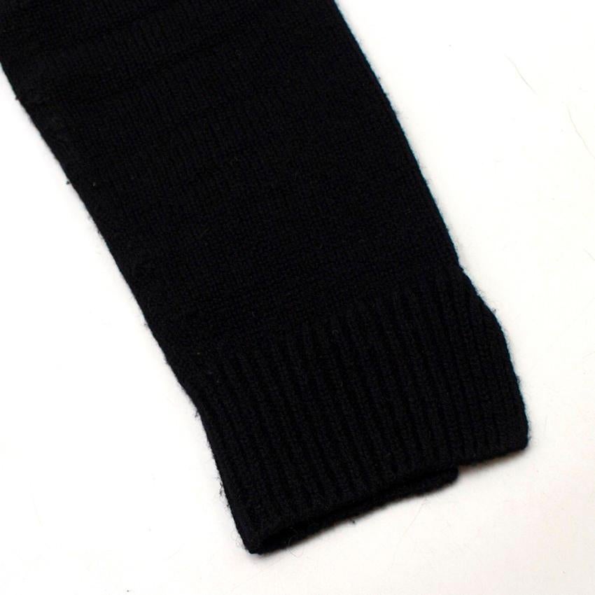 Women's The Row Black Wool Jumper - Size XS For Sale