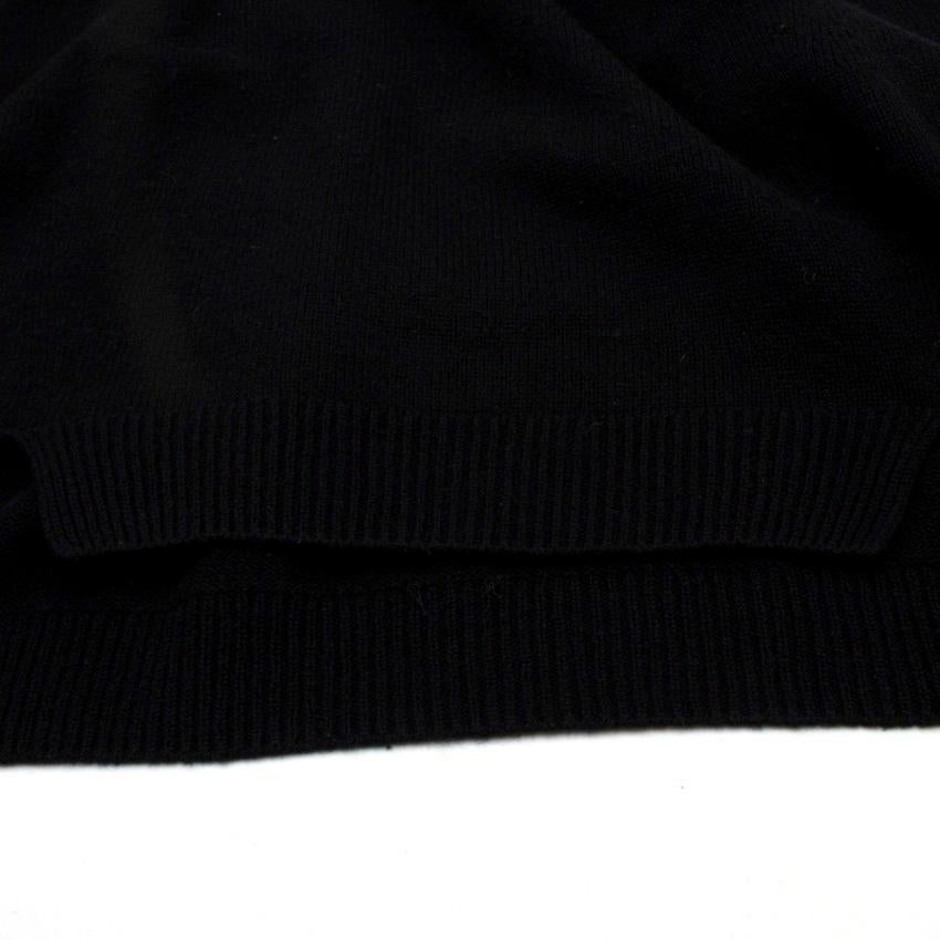 The Row Black Wool Jumper - Size XS For Sale 1