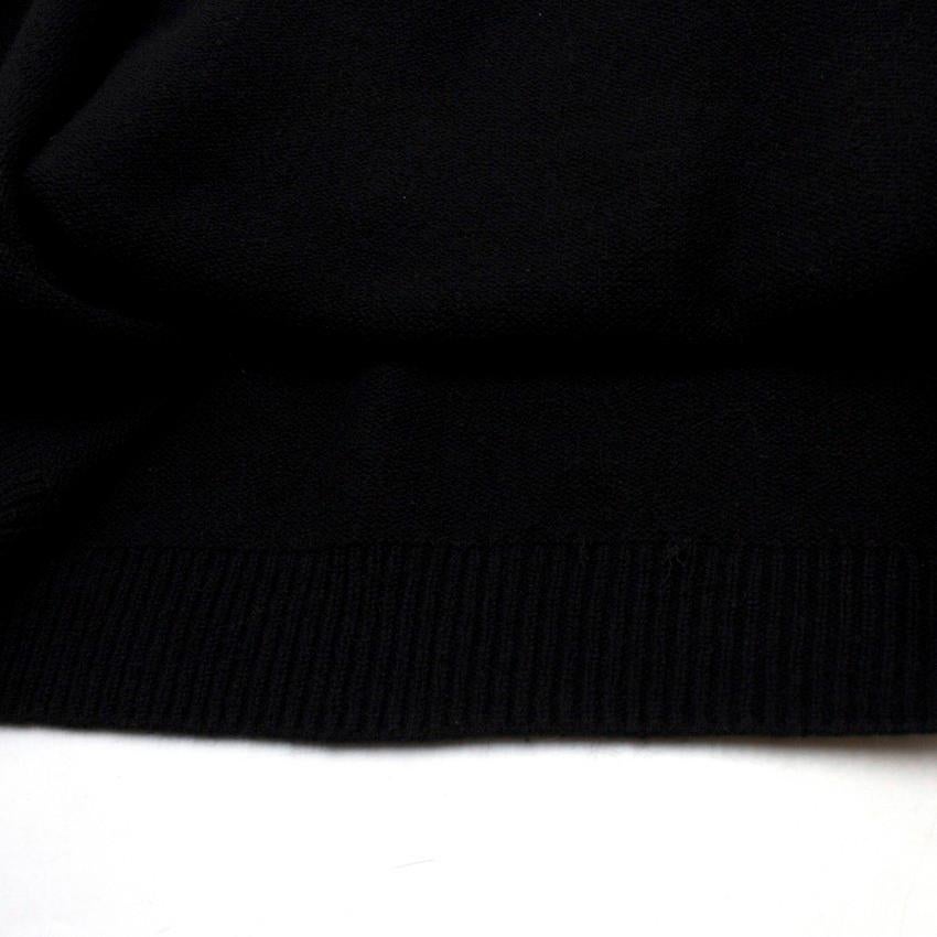 The Row Black Wool Jumper - Size XS For Sale 2