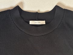The Row Bowen Sleeveless Knit Midi Dress SS19 XS Black Silk & Cotton Authentic
