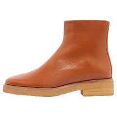 The Row - Bottes en cuir Brown - Taille 41