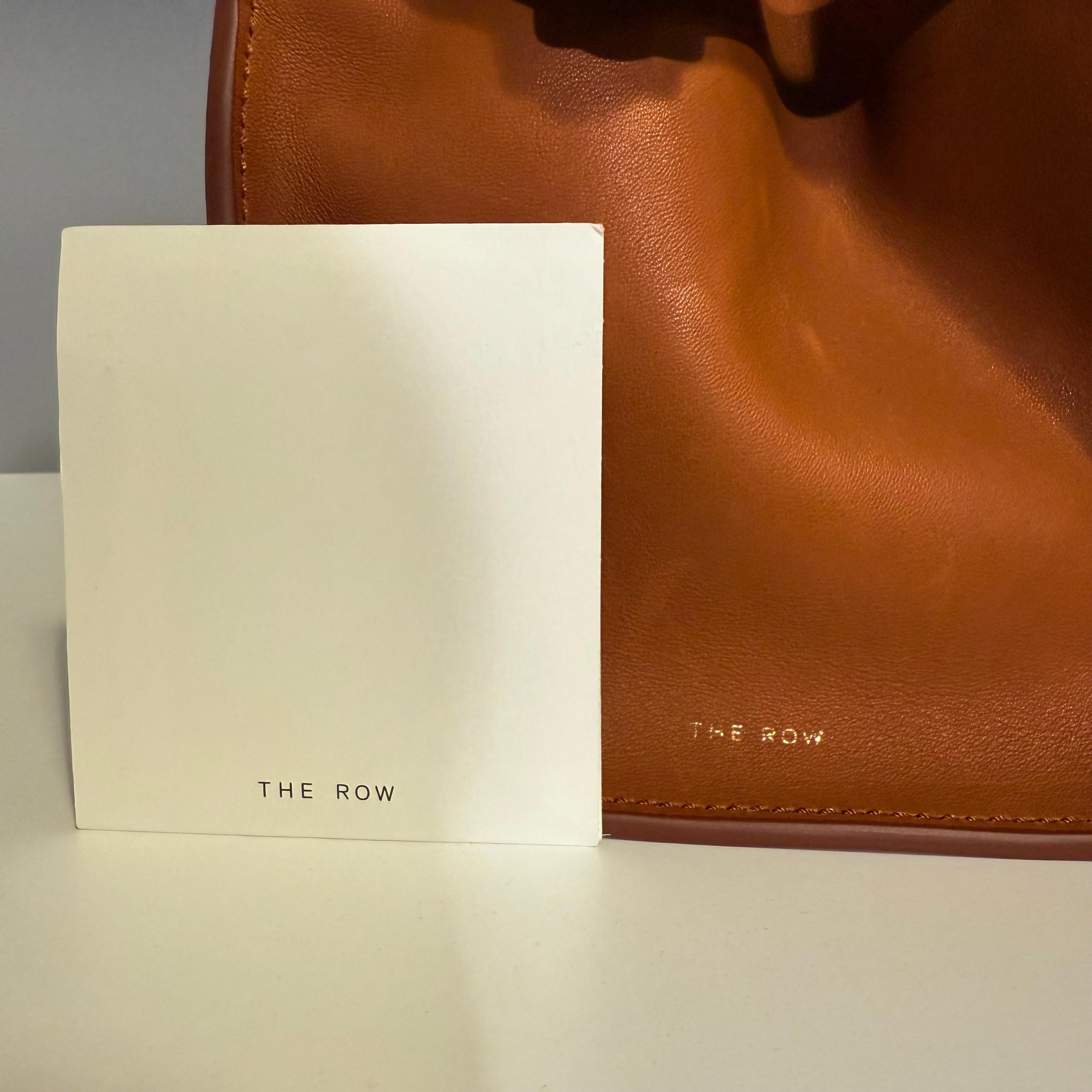 Donna Margaux in pelle marrone The Row 10  Borsa in vendita