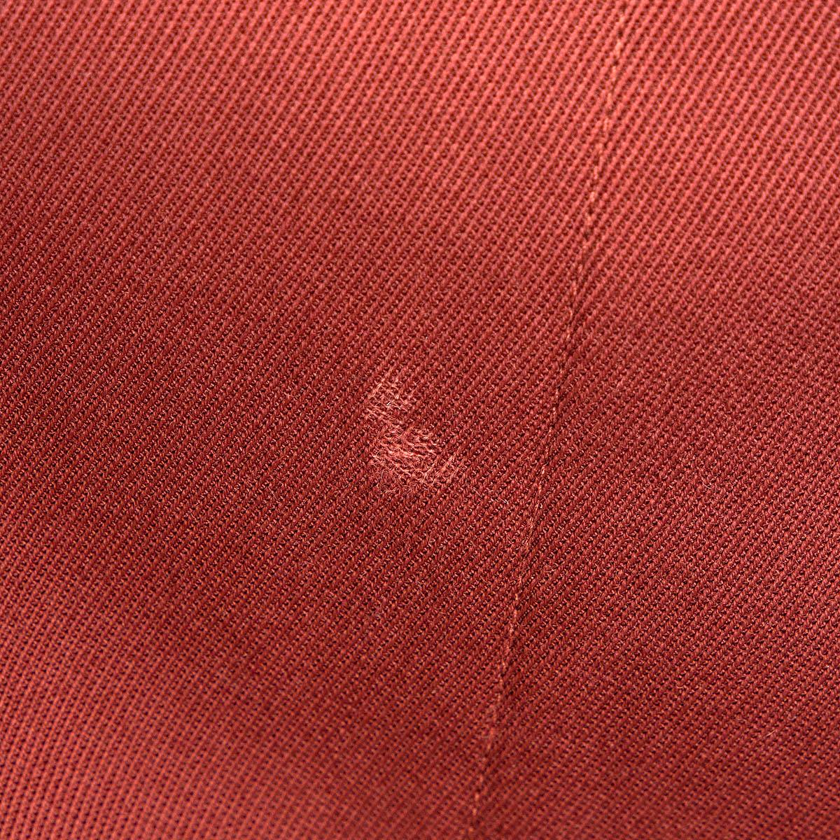 THE ROW burgundy BELTED WRAP Coat Jacket 0 XS 1