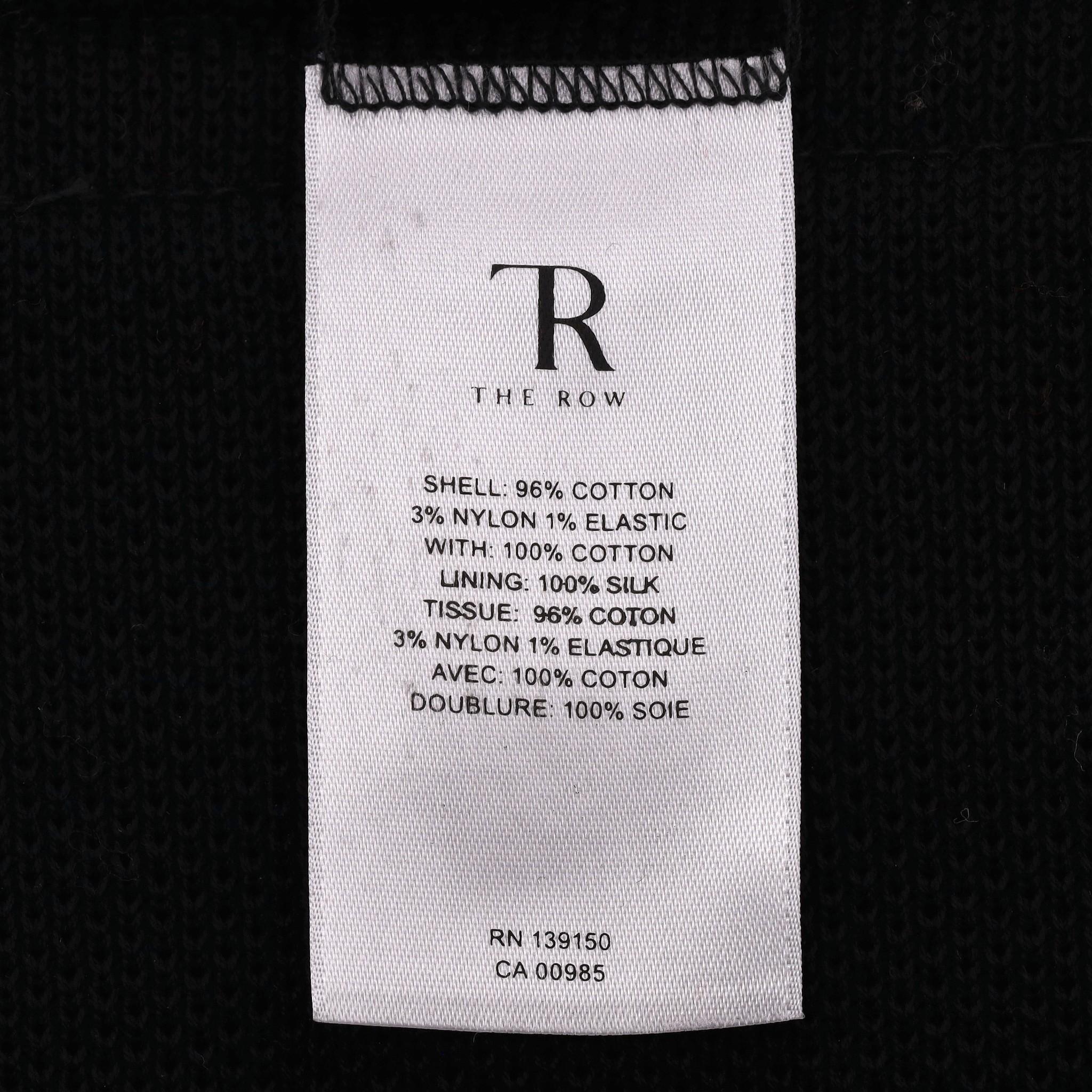 Blazer/Giacca in maglia di cotone di The Row in vendita 4