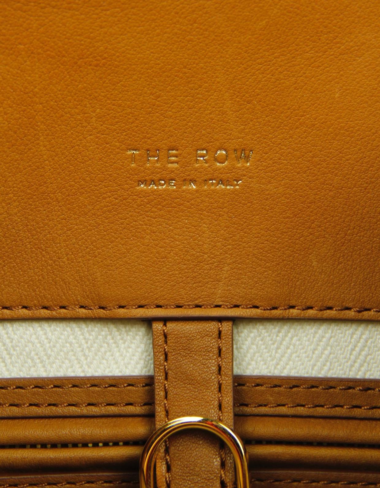 The Row Cuir Tasche aus poliertem Sattel- Kalbsleder und weichem Margaux 12 im Angebot 10