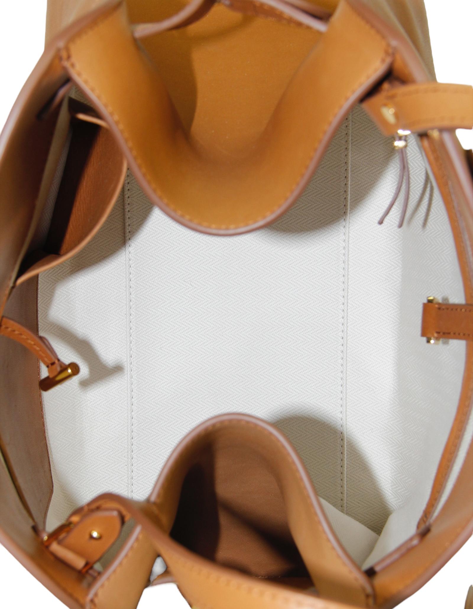 The Row Cuir Tasche aus poliertem Sattel- Kalbsleder und weichem Margaux 12 im Angebot 2