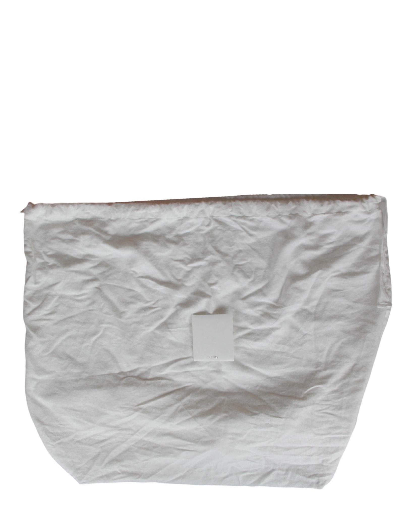 The Row - Sac Margaux 15 E/W en cuir grainé olive foncé 3