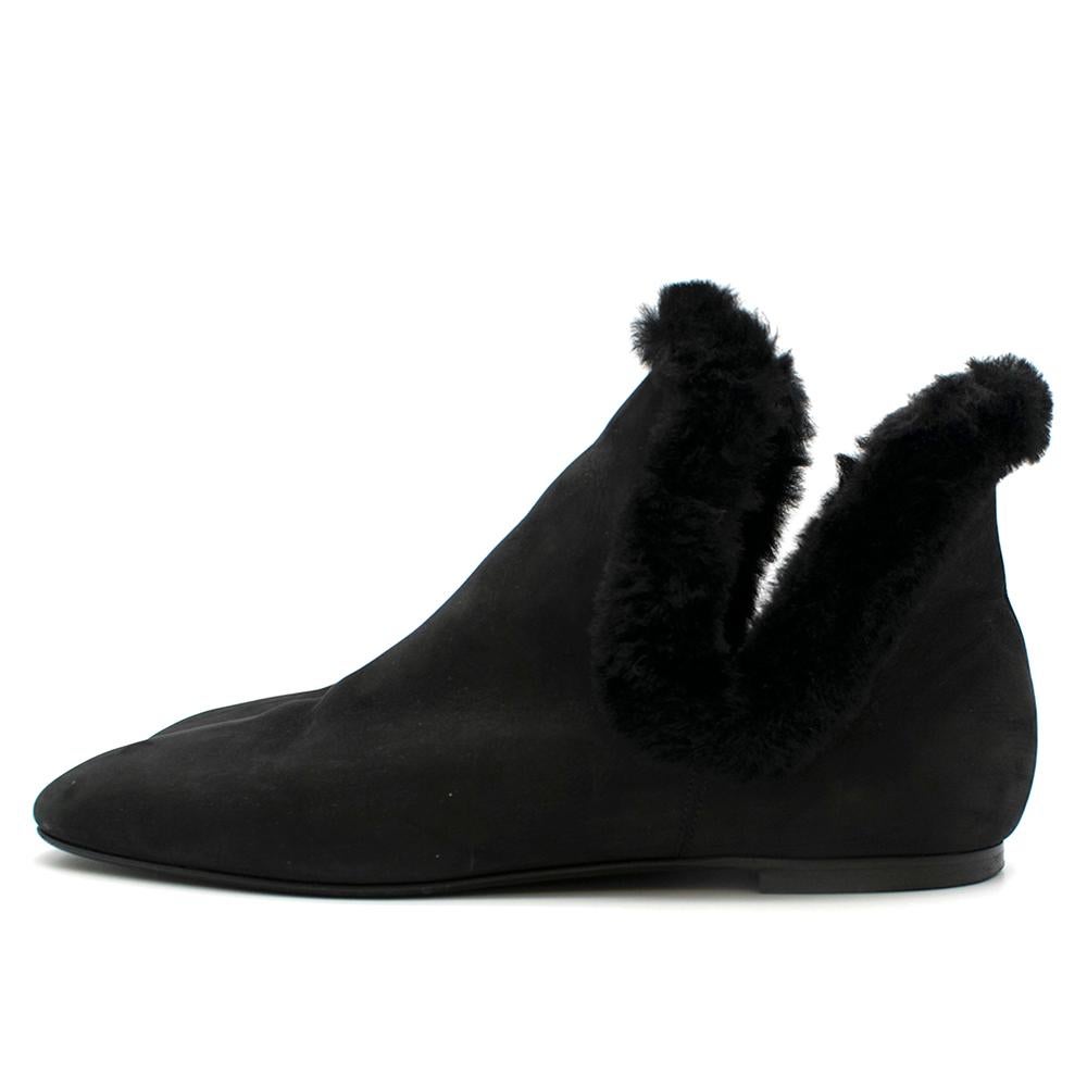 the row shearling boot