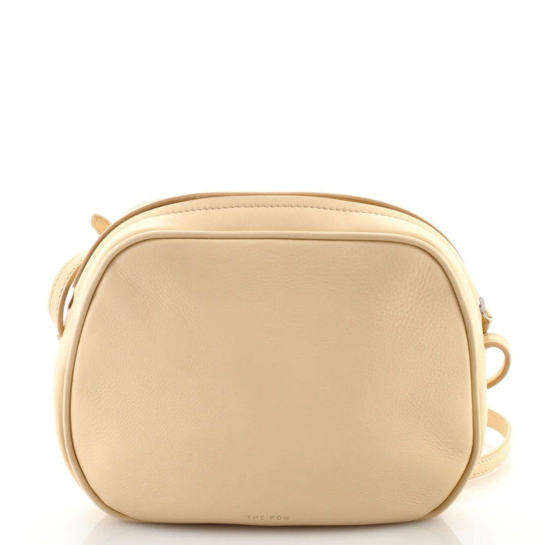 The Row Eve Zip Crossbody Bag Leather Mini For Sale at 1stDibs