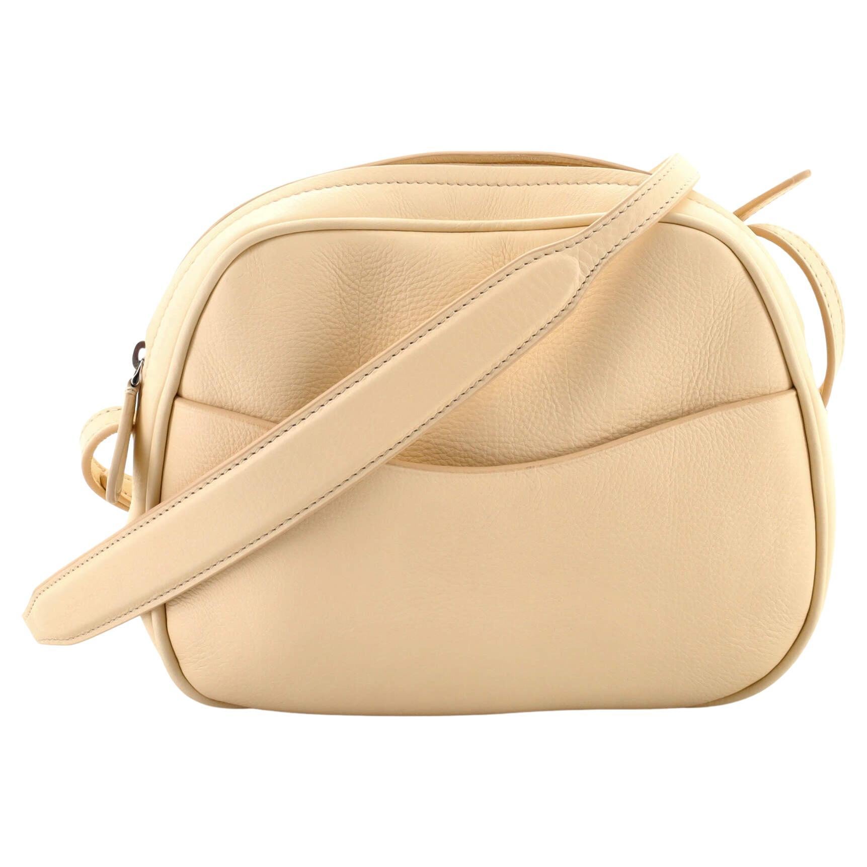 The Row Eve Zip Crossbody Bag Leather Mini