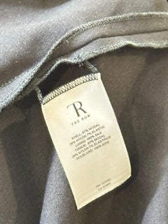 THE ROW Fall 2016 Black Off Shoulder Stretch Bodycon Mini Dress Olsen Twins