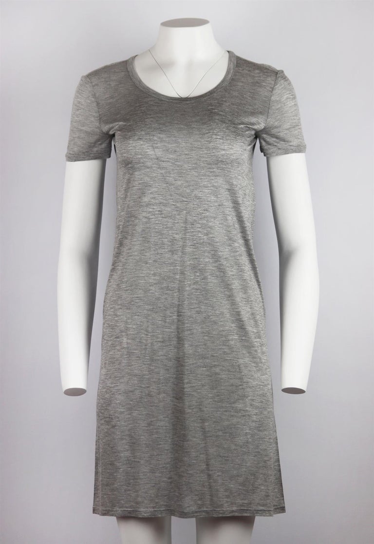 The Row Flora Cotton Jersey Mini Dress XSmall For Sale at 1stDibs