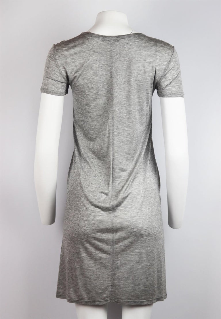 The Row Flora Cotton Jersey Mini Dress XSmall For Sale at 1stDibs