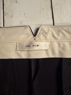 The Row Fordan, pantaloni neri in scuba elasticizzato taglia XS Autentico