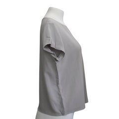 The Row Grey Blouse sz 6
