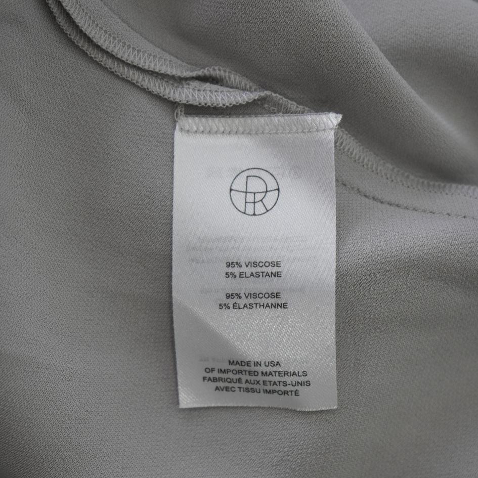 The Row Grey Blouse sz 6 For Sale 2