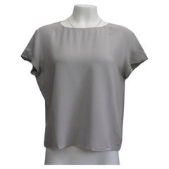 The Row Grey Blouse sz 6