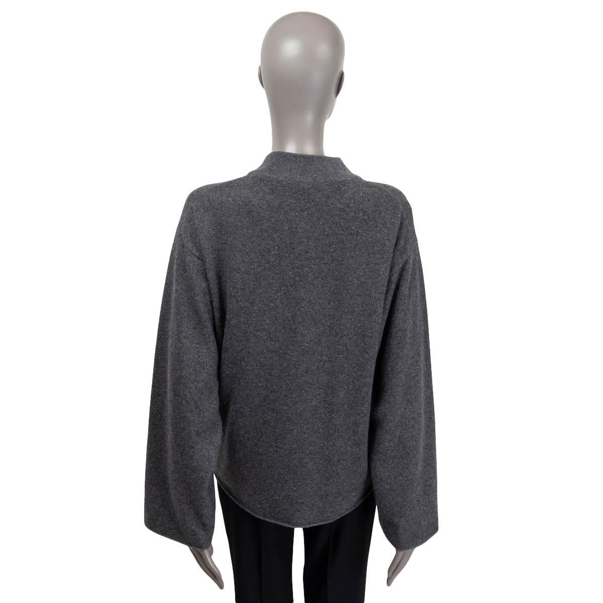 the row grey sweater