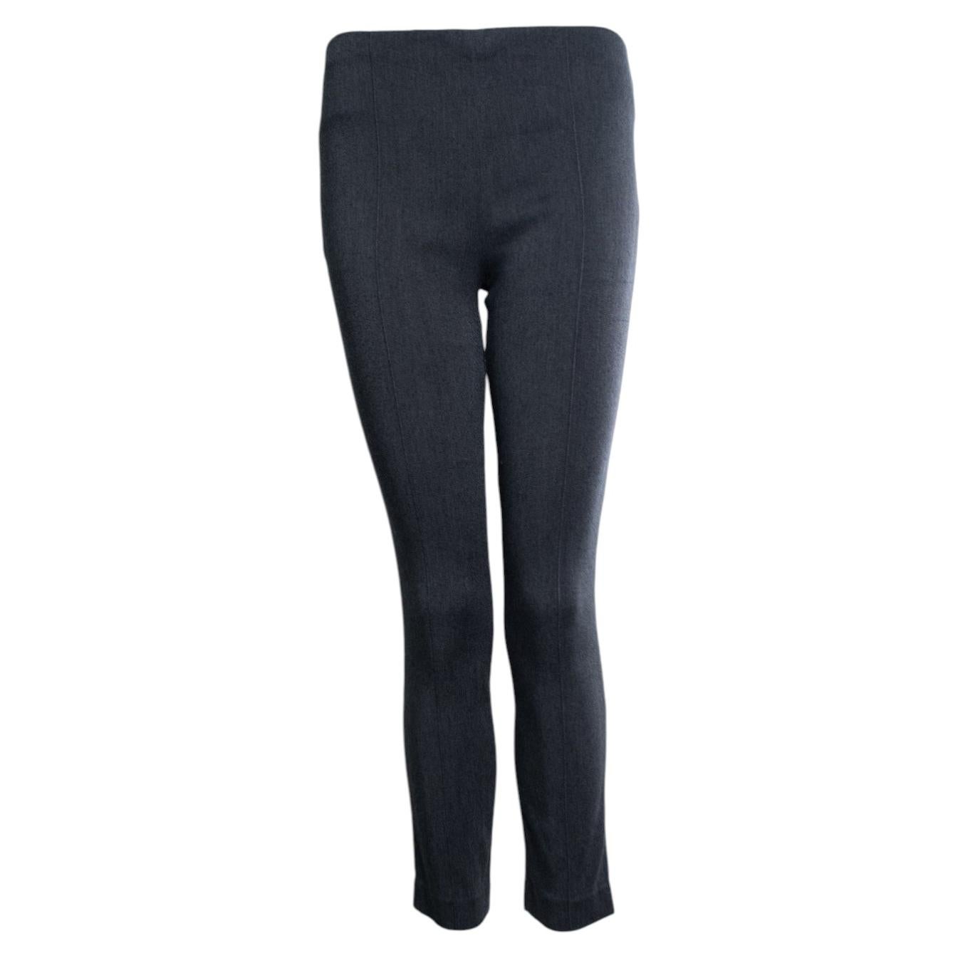 The row, grey straight leg leggings