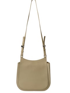 The Row Hunting 11 Crossbody Bag Cream Pebbled Full-Grain Leather PLD Authentic