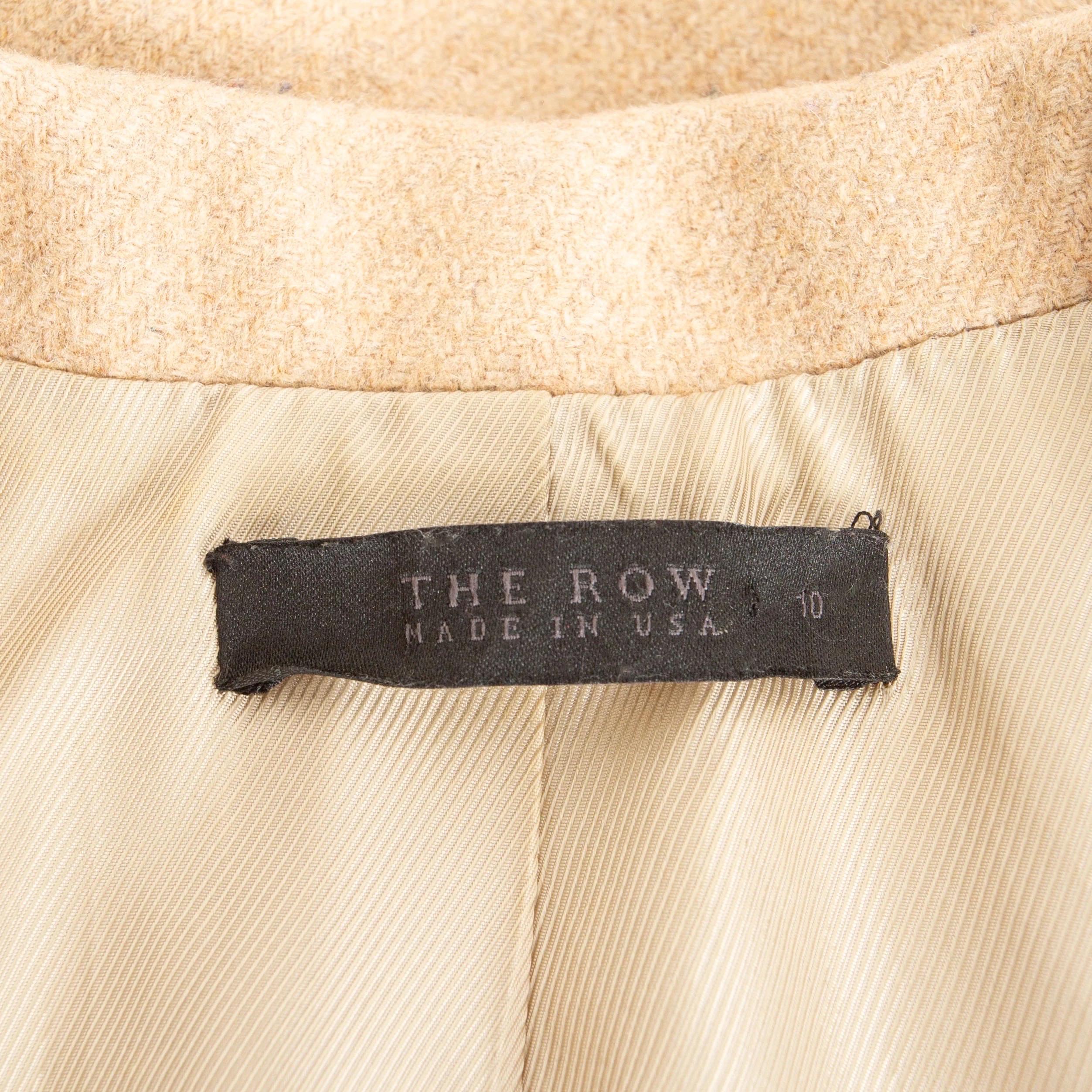 The Row Jackson Single-Breasted Coat 2017 For Sale 1